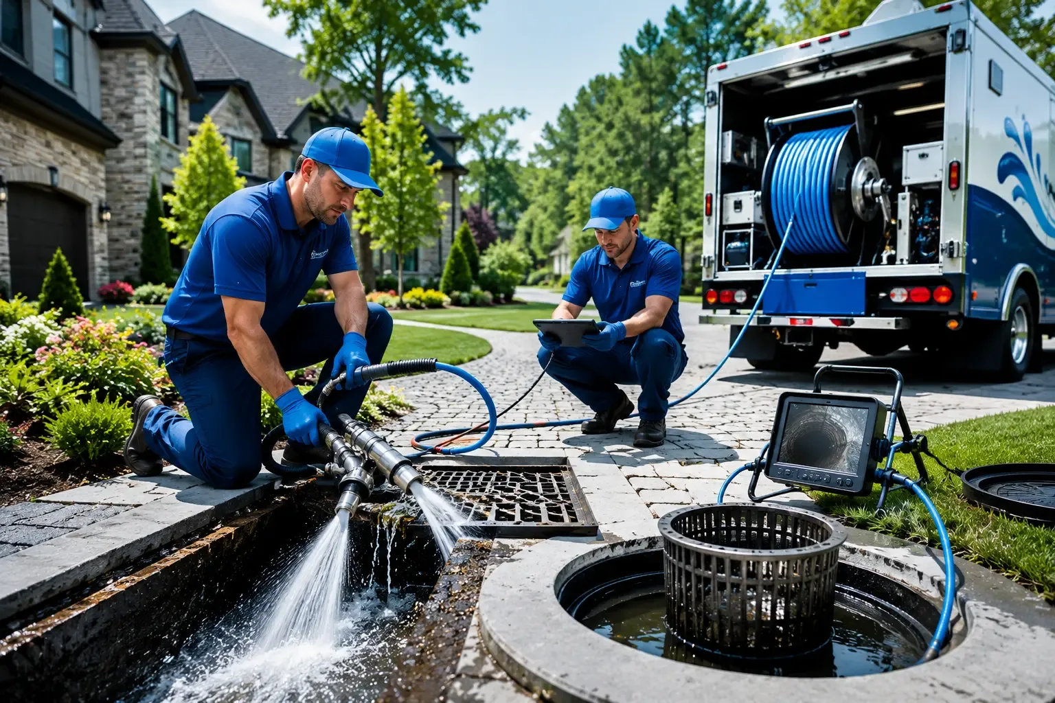 Local outdoor drain cleaning professionals in Cranberry, PA